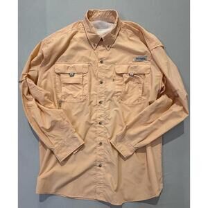Columbia PFG Bahama II Shirt Mens 2XL Long Sleeve Fishing Button Up Outdoors